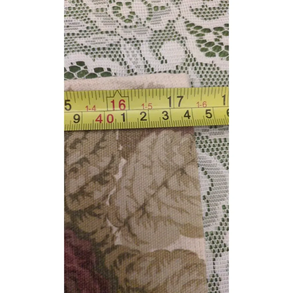 Waverly Vintage Rose Cottage Core Valance 17X74, No Flaws, Garden Room
